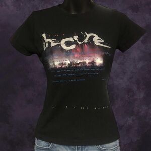 The Cure Fitted Concert Tee